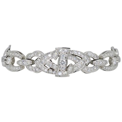 Vintage 5.00CTW Diamond Bracelet 