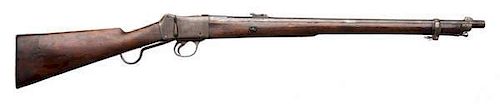 Commercially-made Military-style Carbine on Martini Henry Action by Westley-Richards 