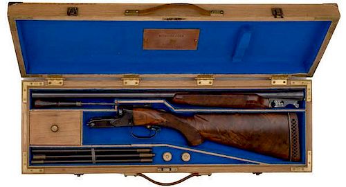 **Winchester Model 21 Double-Barrel Shotgun 