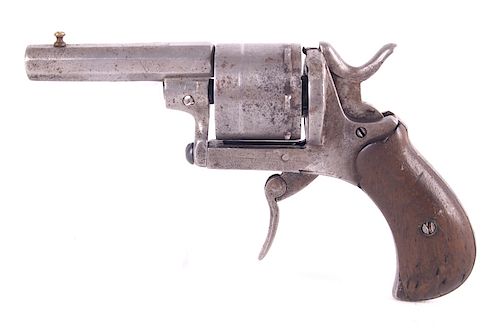 German Folding Trigger .32 Cal Revolver