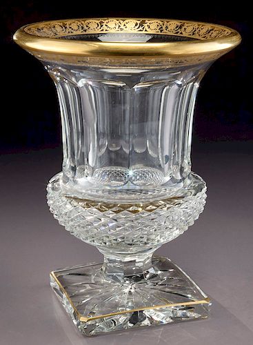 St. Louis crystal vase,