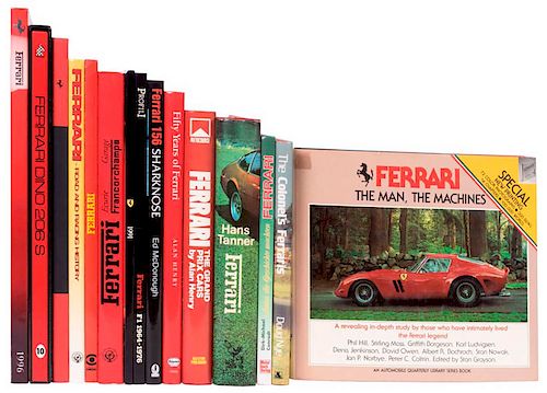 Rogliatti, Gianni / Lauda, Niki / Curami, Andrea / Henry, Alan...  Ferrari Yearbook 1991 y 1996 / La Ferrari 2008...  Piezas: 15.