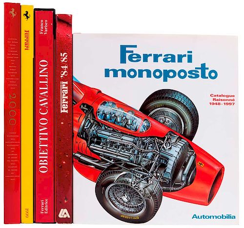 Varisco, Franco / Andreoni, Ricardo / Cavicchi, Carlo... Ferrari Yearbook / Obiettivo Cavallino / Ferrari Monoposto... Piezas: 5.