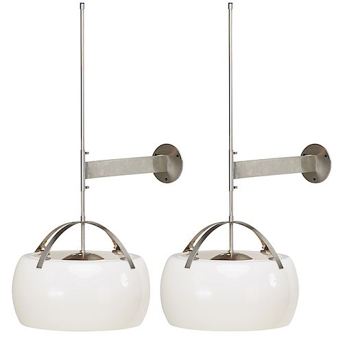 VICO MAGISTRETTI PAIR OF WALL LAMPS