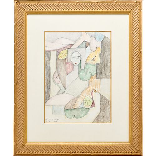 BEATRICE WOOD DRAWING
