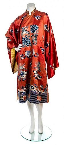 An Orange Silk Kimono,