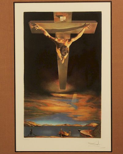 SALVADOR DALI, CHRIST OF SAINT JOHN OF THE CROSS