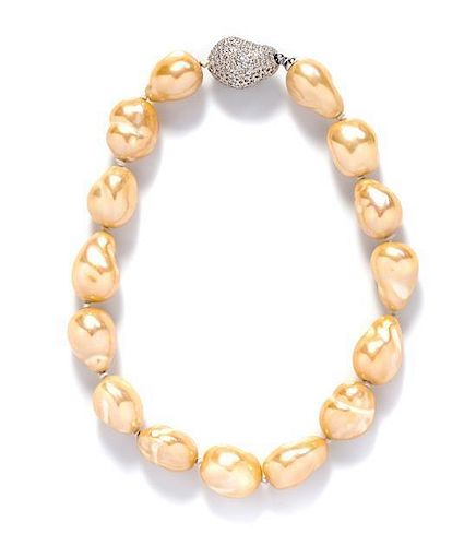 A Judith Leiber Faux Pearl Necklace,