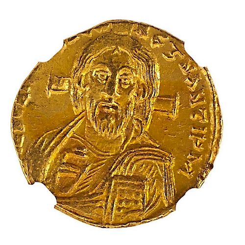 ANCIENT BYZANTINE AV SOLIDUS COIN