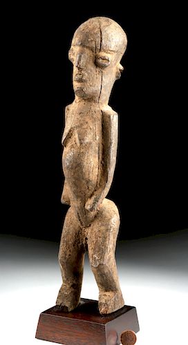 Fine Early 20th C. Lobi Wooden Figure - Bateba Phuwe