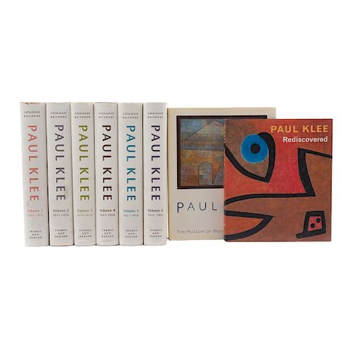 Lanchner, Carolyn / Frey, Stefan. Paul Klee Catalogue Raisonné / Paul Klee / Paul Klee Rediscovered. Piezas: 8.