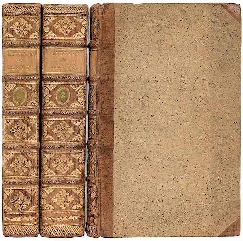 Hervey, Christopher. Letters From Portugal, Spain, Italy and Germany, in the 1759, 1760 and 1761. London: 1785. Piezas: 3.