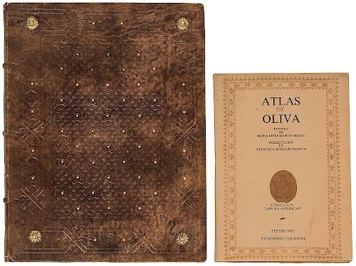 Martín-Merás, María Luisa (Estudio). Atlas de Oliva. Madrid: Testimonio, 1987. Texto y facsimilar. Edición de 500 ejemplares. Piezas: 2