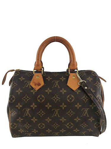 Louis Vuitton Monogram Speedy 25 Bag 