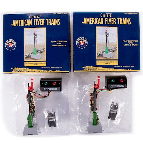 Two AF S 6-49835 Semaphore Signals