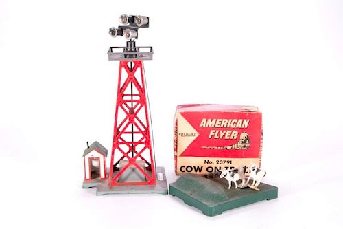 AF S 23791 Cow on Track Set, 774 Floodlight Tower