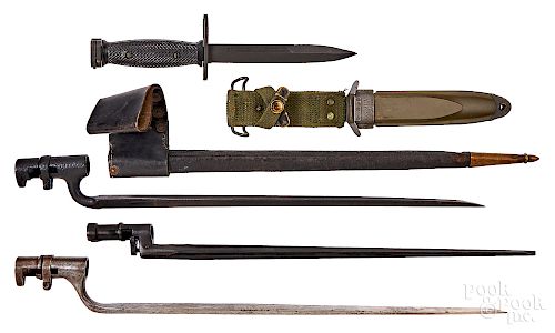 Four miscellaneous bayonets