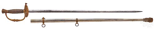 GAR civil war dress sword and scabbard