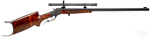 Custom Winchester Model 1885 target rifle