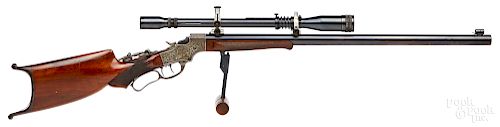 Custom Marlin Ballard single shot rifle