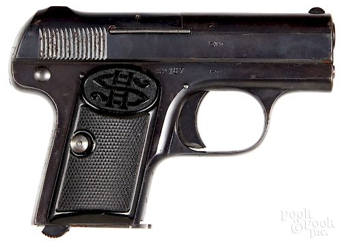 C. G. Haenel Schmeisser semi-automatic pistol