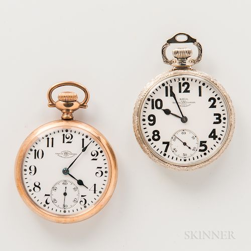 Two Ball Watch Co. Official Railroad Standard Open-face Watches