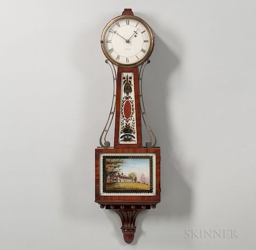 Walter H. Durfee Patent Timepiece or "Banjo" Clock