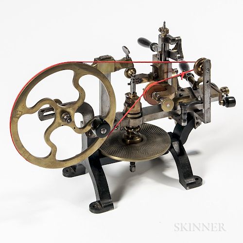 19th Century Wheel-cutting Engine