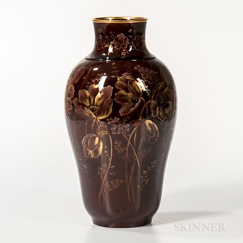 Wedgwood Rockingham Glazed Vase