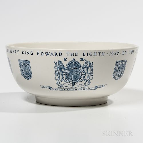 Wedgwood Queen's Ware Edward VIII Bowl