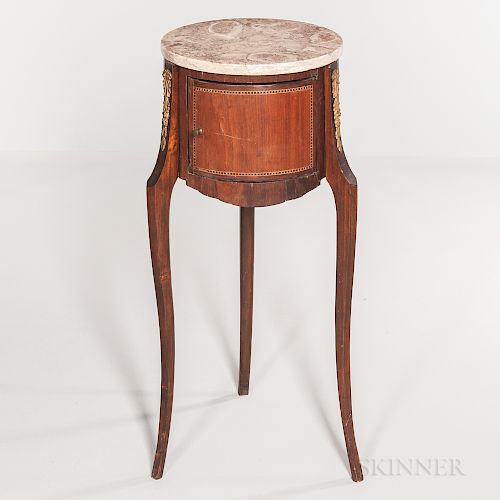 Louis XV-style Marble-top Stand