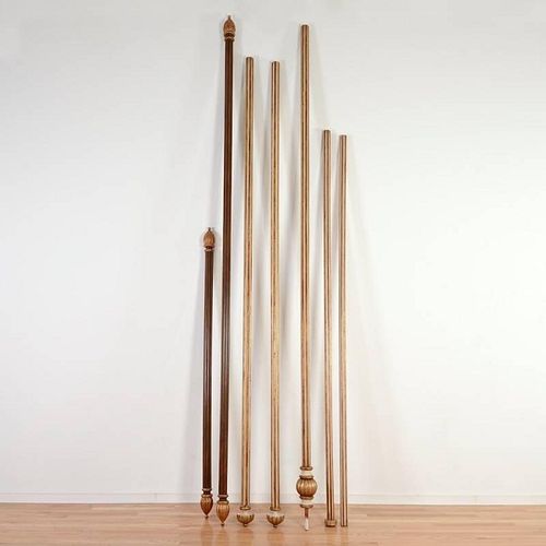 (9) curtain rods from the Estate of Edgar Bronfman