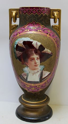 T. Leroy Faience Porcelain & Coraline Portrait