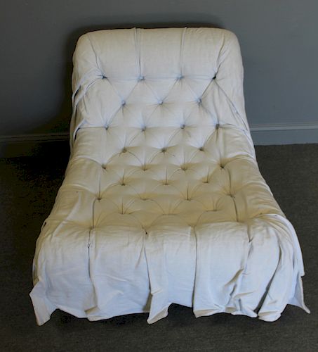 Raul Carrasco "Bella Grey" Slipper Chair.