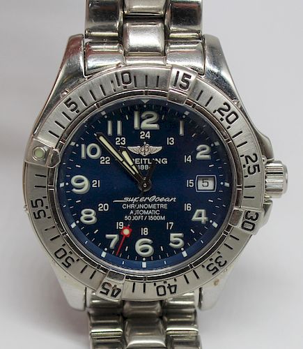 JEWELRY. Breitling Super Ocean Watch, A17360.
