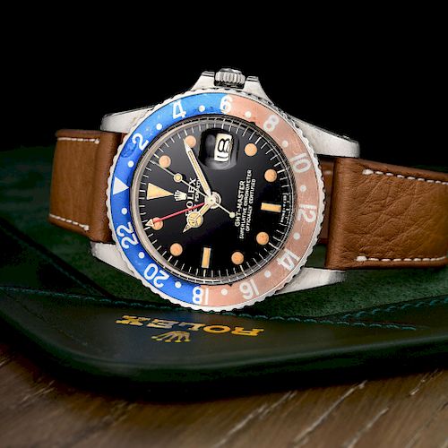 Rolex Oyster Perpetual GMT-Master Ref. 1675 in Steel