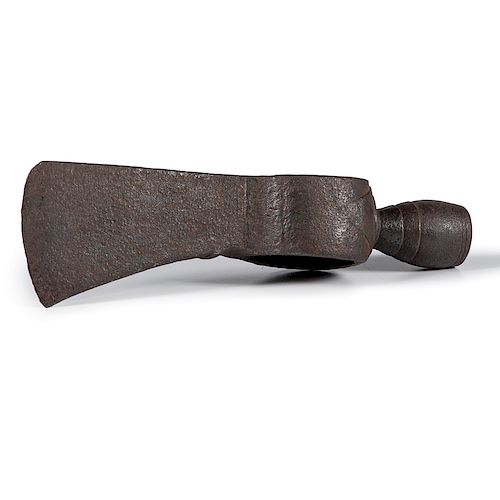 English Pipe Tomahawk Head, From the Collection of Thomas Amble, Minnesota