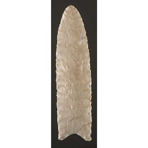 A Clovis Point, From the Collection of Richard Bourn, Sr., Old Saybrook, Connecticut 