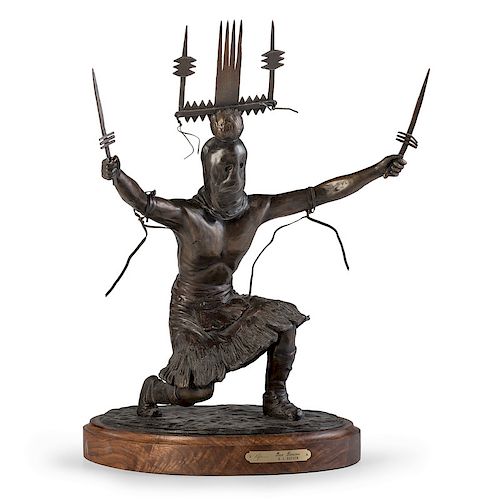 Robert Refvem (American, b. 1933) Bronze Sculpture