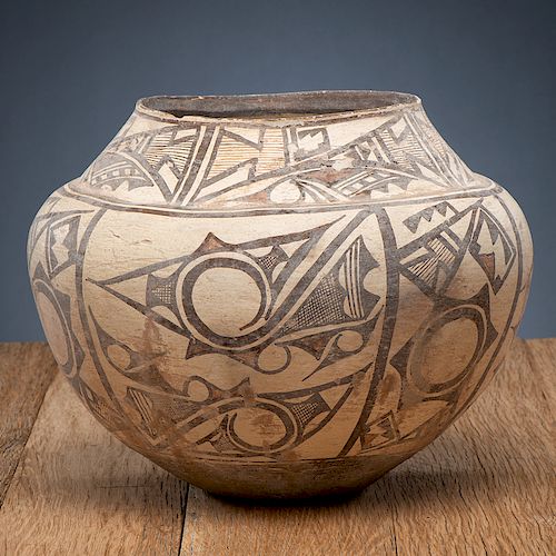 Zuni Pottery Olla, From The Harriet and Seymour Koenig Collection, NY
