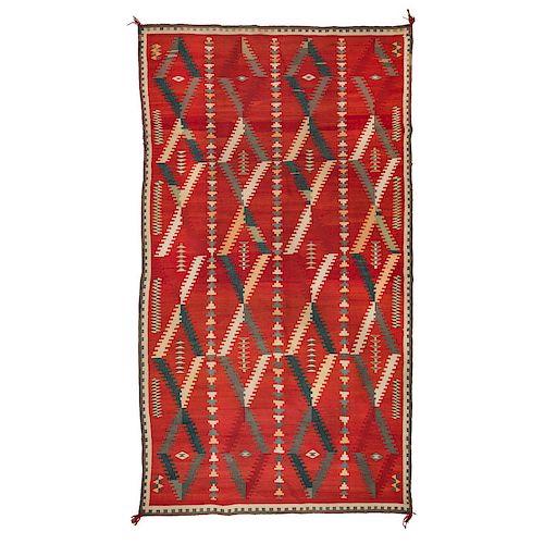Navajo Germantown Weaving / Rug, From The Harriet and Seymour Koenig Collection, NY