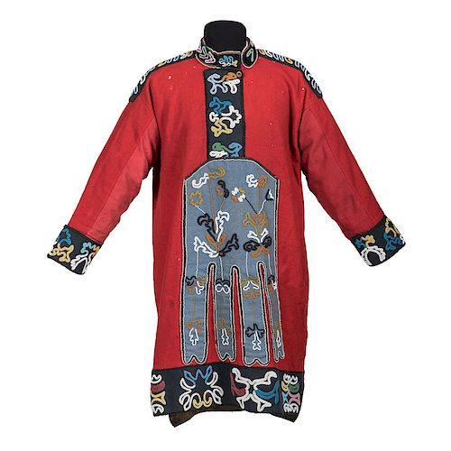 Tlingit Beaded Wool Tunic
