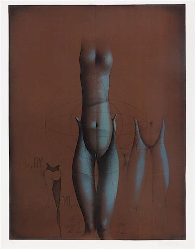 Paul Wunderlich, (German, 1927-2010), Figural Work