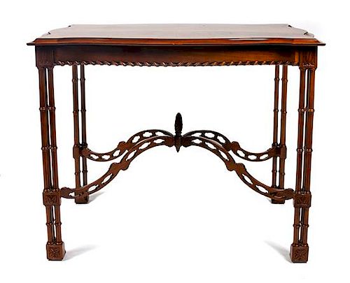 An American Console Table Height 30 x width 39 x depth 27 inches,