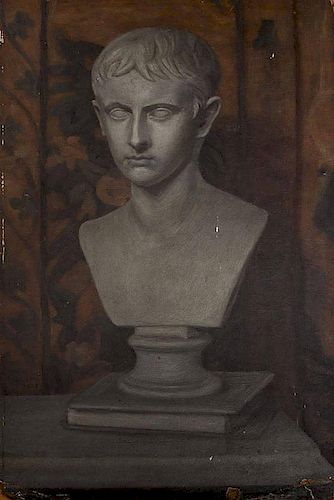 American School: Study of a Marble Bust