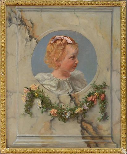 Charles Ulrich (1858-1908): Homage to a Little Girl