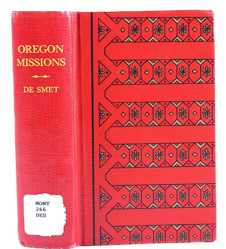 First Edition of Oregon Missions by De Smet c 1847