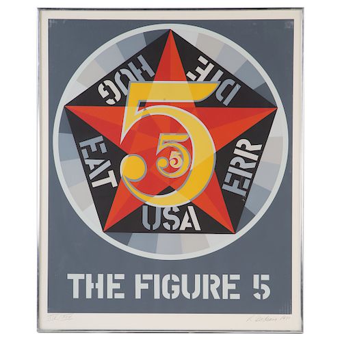 Robert Indiana. "The Figure 5"