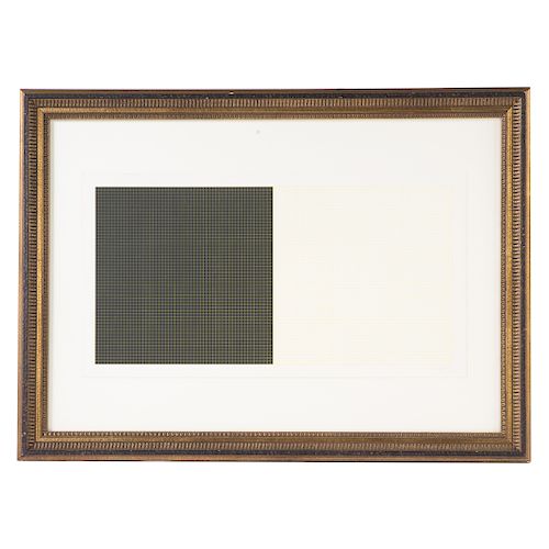 Sol LeWitt. "Grids and Color-Plate #22"