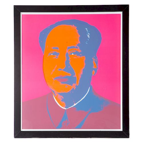 After Andy Warhol. "Mao," Sunday B. Morning